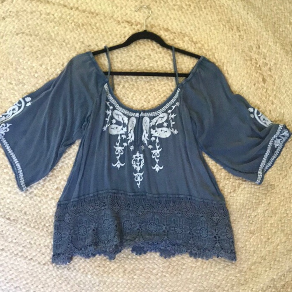 Embroidered Top